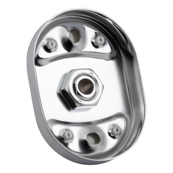 Полиця універсальна Lidz Oreo 0901 скляна (52*12 см) LDORE0901CRM22178 Chrome LDORE0901CRM22178 фото