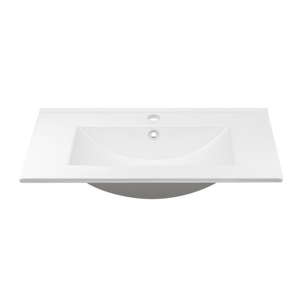 Раковина Qtap Albatross 700х460х180 White з донним клапаном QT01113070CW QT01113070CW фото