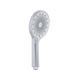 Лійка для ручного душу Qtap Rucni 120 мм округла QTRUC125CRM45775 Chrome/White QTRUC125CRM45775 фото 1