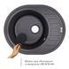 Кухонна мийка Lidz 620x500/200 BLA-03 (LIDZBLA03620500200) LIDZBLA03620500200 фото 3