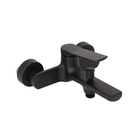 Змішувач для ванни Qtap Slavonice QTSLA259BLM45918 Black Matt QTSLA259BLM45918 фото