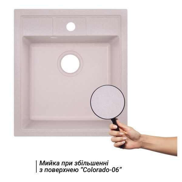 Кухонна мийка Lidz 460х515/200 COL-06 (LIDZCOL06460515200) LIDZCOL06460515200 фото