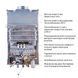 Колонка газова димохідна Thermo Alliance JSD20-10GC 10 л панель скляна з малюнком гори JSD2010GCMOUNTAINSGLASS фото 8