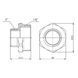 Ніпель редукційний SD Forte 1" 1/2х1" SF3594025 SF3594025 фото 2