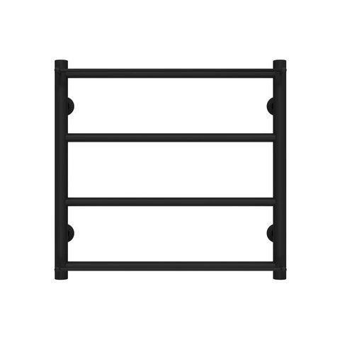 Рушникосушарка водяна Ladder П4 400х500 Deffi нержавіюча сталь (Чорний, Бокове праве підключення) C.LK.50.40.4.B.C фото