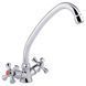 Змішувач для кухні Lidz Lamb 271F двохвентильний LDLAM271FCRM21889 Chrome LDLAM271FCRM21889 фото 1