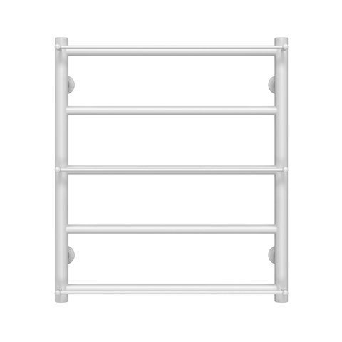 Рушникосушарка водяна Ladder П5 500х600 Deffi нержавіюча сталь (Білий, Бокове праве підключення) C.LK.60.50.5.W.C фото