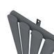 Вертикальний дизайнерський радіатор Aurora Single Anthracite 1800/360 RR-UT1800360SA фото 6