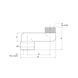 Ексцентрик радіаторний Icma 1/2"х4 см №720 82720CS06 фото 2