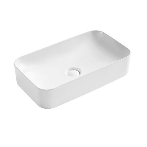 Раковина-чаша Qtap Tern 605x350x140 White з донним клапаном QT17112270W QT17112270W фото