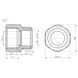 Муфта обтискна SD Forte 16х1/2" В SF171W1615 SF171W1615 фото 2