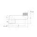 Ексцентрик радіаторний Icma 1/2"х5 см №720 82720CT06 фото 2