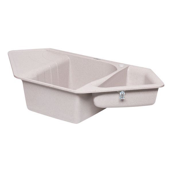 Кухонна мийка Lidz з додатковою чашею 1000x500/225 MAR-07 (LIDZMAR071000500225) LIDZMAR071000500225 фото