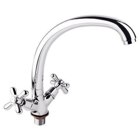 Змішувач для кухні Lidz Dominox 273F двохвентильний LDDOM273FCRM35539 Chrome LDDOM273FCRM35539 фото