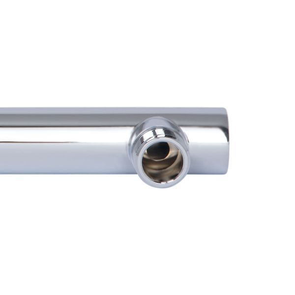 Кронштейн для верхнього душу Qtap Trubice 400 мм округлий QTTRU120CRM45926 Chrome QTTRU120CRM45926 фото