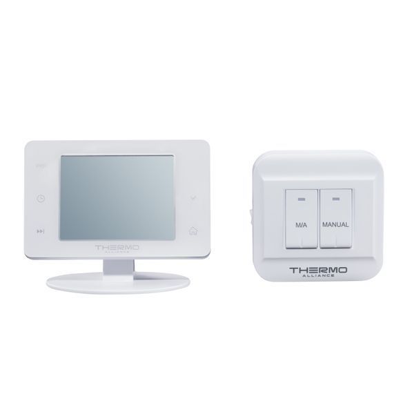 Тижневий програмований термостат Thermo Alliance ТА-2701RFWiFi радіокерований сенсорний з WiFi TA2701WIFIRF фото