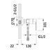 Змішувач для душу Lidz Latwa 010 (з душовим гарнітуром) (k40) LDLAT010WHI45426 White LDLAT010WHI45426 фото 2