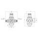 Фільтр самопромивний SD Forte 1/2 "з редуктором SF128W15 SF128W15 фото 2