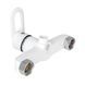 Змішувач для душу Lidz Latwa 010 (з душовим гарнітуром) (k40) LDLAT010WHI45426 White LDLAT010WHI45426 фото 3