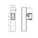 Комплект прихованого підключення Арт дизайн (Білий) A.SPAD.36.40.25.W фото 3