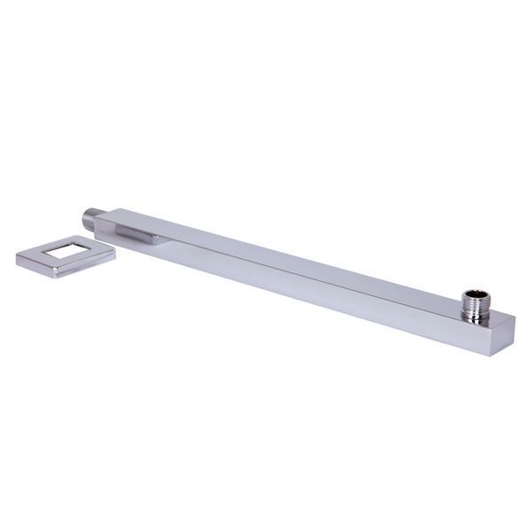 Кронштейн для верхнього душу Qtap Trubice 400 мм прямокутний QTTRU120CRM45928 Chrome QTTRU120CRM45928 фото