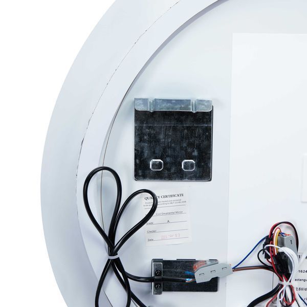 Дзеркало Qtap Scorpio R590 з LED-підсвічуванням Touch, з антизапотіванням, з димером, рег. темп. кольору (3000-6500K) QT14782001W QT14782001W фото