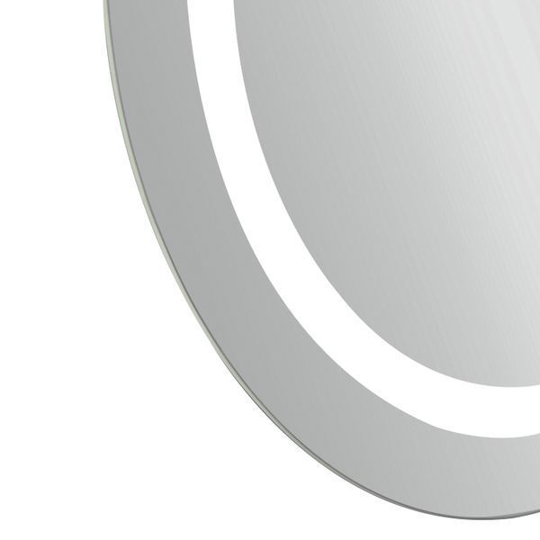 Дзеркало Qtap Gemini 650х900 з LED-підсвічуванням Touch, з антизапотіванням, з димером, рег. темп. кольору (3000-6500K) Reverse QT2578R6590 QT2578R6590 фото