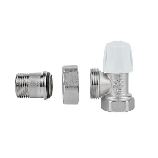 Кран радіаторний Icma 1/2" кутовий без ручки №805 82805AD06 фото