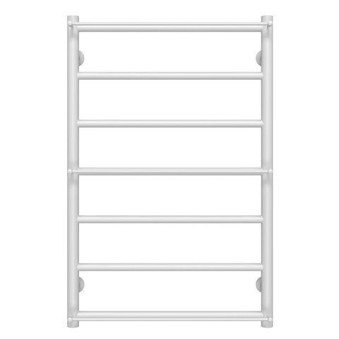 Рушникосушарка водяна Ladder П7 500х800 Deffi нержавіюча сталь (Білий, Бокове праве підключення) C.LK.80.50.7.W.C фото
