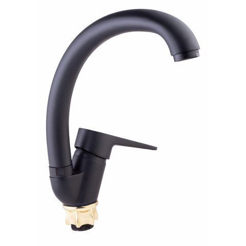 Змішувач для кухні Lidz Nicole 008F (k35) LDNIC008FBLA35181 Black LDNIC008FBLA35181 фото