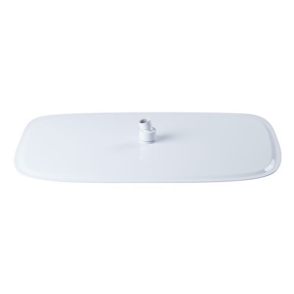 Лійка для верхнього душу Qtap Hlavova 500х300 мм прямокутна QTHLAS500N1ZWW White QTHLAS500N1ZWW фото