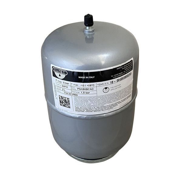 Гідроакумулятор зі змінною мембраною 2л ZILMET HY-PRO 10bar ( 11H0000200 ) 000015781 фото