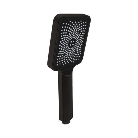 Лійка для ручного душу Qtap Rucni 145x95 мм прямокутна QTRUC125BLM45778 Black Matt QTRUC125BLM45778 фото