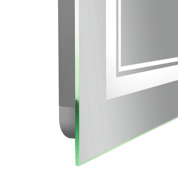 Дзеркало Qtap Cardinal 500х700 з LED-підсвічуванням Touch, з антизапотіванням, з димером, рег. темп. кольору (3000-6500K) Reverse QT0478C5070 QT0478C5070 фото