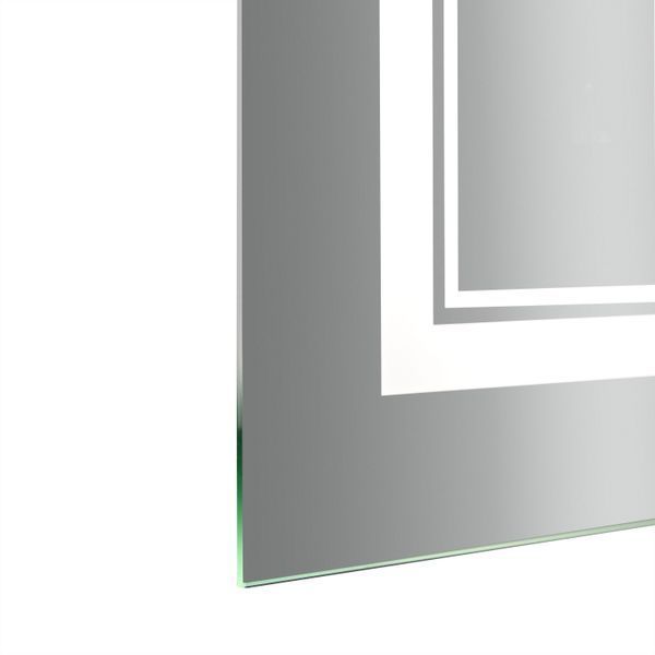 Дзеркало Qtap Cardinal 500х700 з LED-підсвічуванням Touch, з антизапотіванням, з димером, рег. темп. кольору (3000-6500K) Reverse QT0478C5070 QT0478C5070 фото