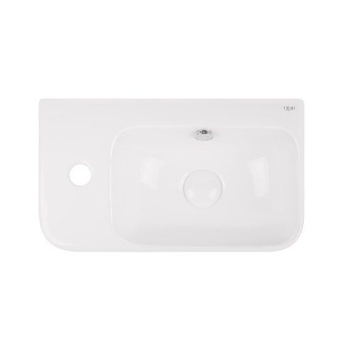 Раковина Qtap Tern 450х260х155 White з донним клапаном QT17115117LW QT17115117LW фото