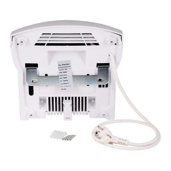 Сушарка для рук Qtap Pohodli настінна QTS2000MP White (Pobut) QTS2000MP фото