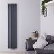 Вертикальний дизайнерський радіатор Aurora Double Anthracite 1800/360 RR-UT1800360DA фото 4
