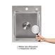 Мийка для кухні інтегрована Lidz Handmade H4050 (LDH4050BRU39258) Brushed Steel 3,0/1,0 мм LDH4050BRU39258 фото 3