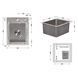 Мийка для кухні інтегрована Lidz Handmade H4050 (LDH4050BRU39258) Brushed Steel 3,0/1,0 мм LDH4050BRU39258 фото 2