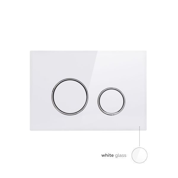 Панель змиву для унітаза Qtap Nest QT0111M11V1114W QT0111M11V1114W фото