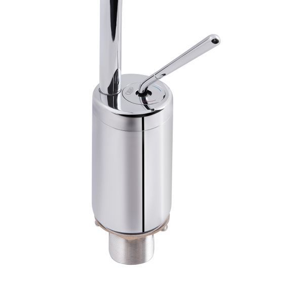 Змішувач для раковини Qtap Virgo з поворотним виливом високий QTVIR1066H103C Chrome QTVIR1066H103C фото