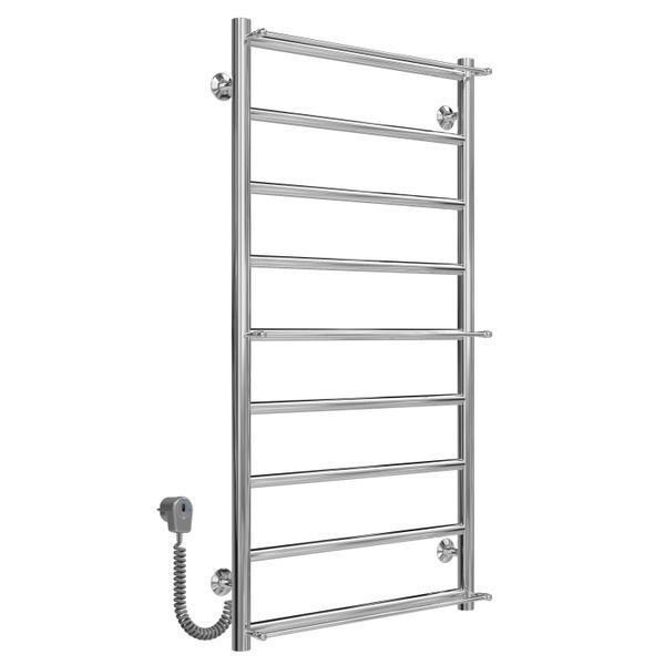 Рушникосушарка електрична Ladder П9 500х1000 Deffi нержавіюча сталь (Хром, EF16, Ліве підключення) C.LK.100.50.9.E.C.L.5 фото