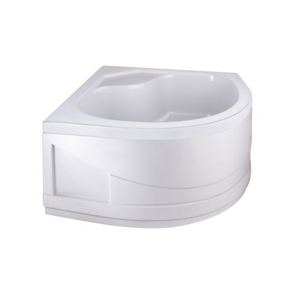 Душова кабіна Latwa SC80x80.SAT.HIGH.FR полукругла, скло Frost 4 мм + Душовий піддон KAPIELKA ST80x80x41, з панеллю Lidz LLSC8080SATHIGHFR2SET фото