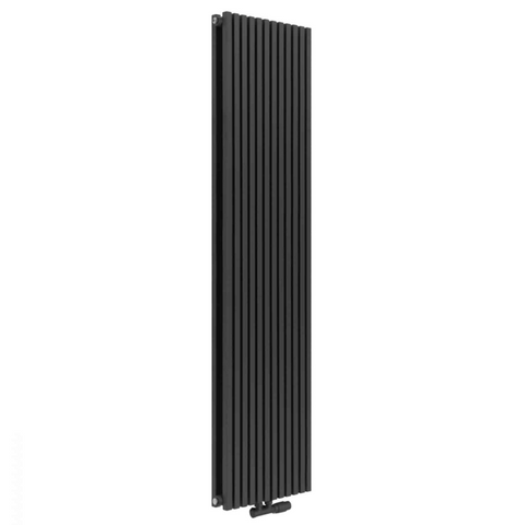 Вертикальний дизайнерський радіатор Paola Double Anthracite 1800x460 RR-PO1800460DA фото