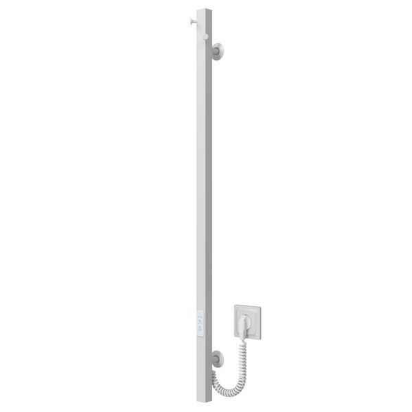 Рушникосушарка електрична Holly 30x1000 Deffi нержавіюча сталь (Білий, WD04) C.MB.100.30.E.W.U.4 фото