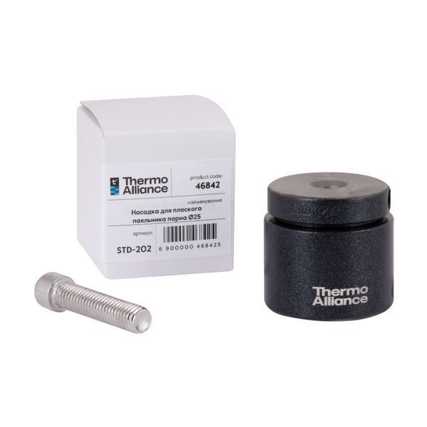 Насадка для плоского паяльника парная &Oslash;25 Thermo Alliance STD-202 фото