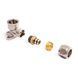 Кут обтискний настінний SD Forte 16х1/2" ВР SF179W1615 SF179W1615 фото 1