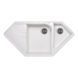 Кухонна мийка з додатковою чашею Lidz 1000x500/225 WHI-01 (LIDZWHI011000500225) LIDZWHI011000500225 фото 1