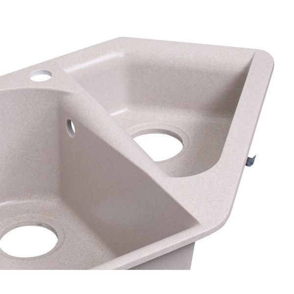 Кухонна мийка з додатковою чашею Lidz 1000x500/225 COL-06 (LIDZCOL061000500225) LIDZCOL061000500225 фото